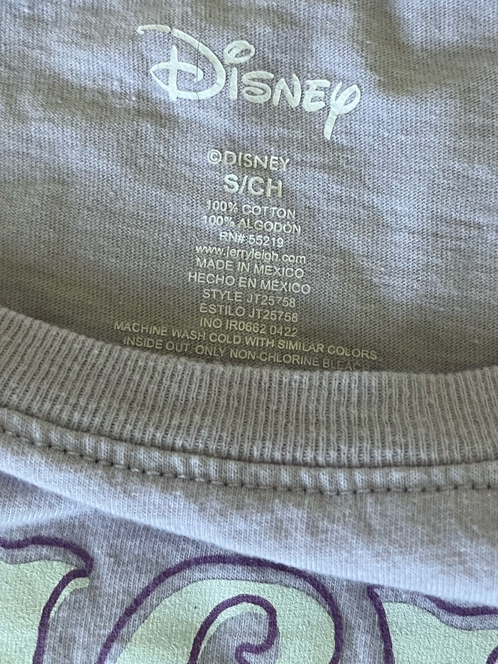 Disney Alice in Wonderland Oversized Graphic T-Shirt - Size S - NWOT - Picture 3 of 5